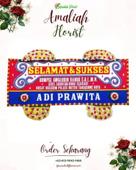 Papan Bunga Ucapan Selamat Tugu Selatan