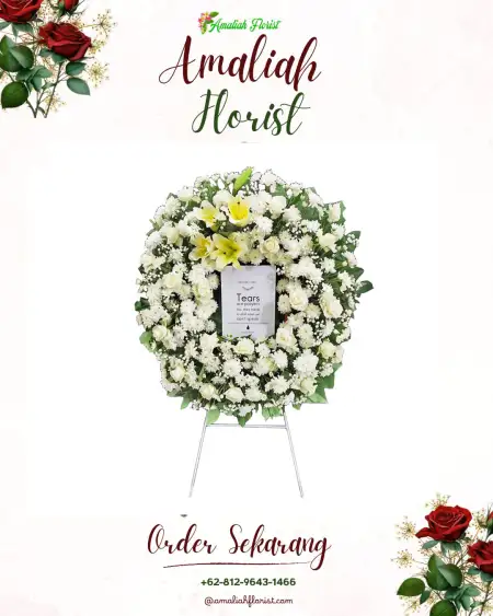 Krans Bunga Duka Tugu Selatan